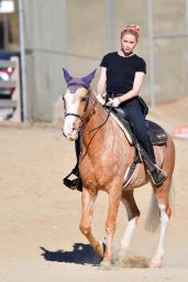 Amber Heard Horse Riding 11/28/2020