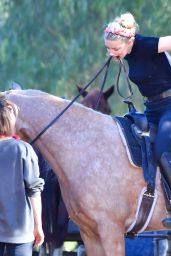 Amber Heard Horse Riding 11/28/2020