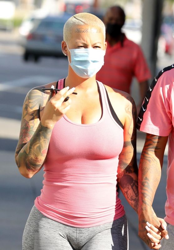 Amber Rose - Out in West Hollywood 11/04/2020