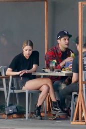 Ashley Benson and G-Eazy - Lunch at Mustard Seed Cafe in LA 11/02/2020