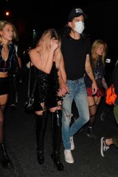 Ashley Benson - Dressed up for Halloween in LA 10/31/2020