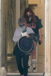 Bella Thorne - Leaving Her Hotel in Rome 11/07/2020