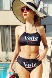 Blanca Blanco in VOTE Bikini 11/03/2020