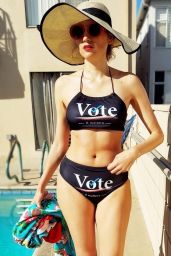 Blanca Blanco in VOTE Bikini 11/03/2020