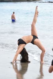 Casey Batchelor Filming for Her Fitness App Yoga Blitz - Tenerife 11/03/2020