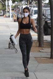 Chantel Jeffries in Activewear - Arrives to a Morning Workout 11/05/2020