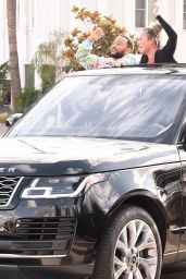 Chrissy Teigen and John Legend – Biden’s Victory Parade in West Hollywood 11/07/2020