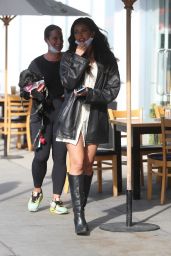 Cindy Kimberly at Toast Cafe in West Hollywood 11/18/2020