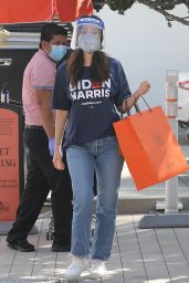 Emmy Rossum - Shopping at Hermes on Rodeo Drive in Beverly Hills 11/02/2020