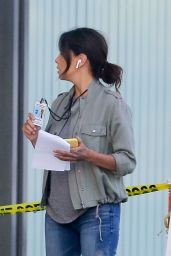 Eva Longoria - Filming Scenes for a New Production in LA 11/22/2020