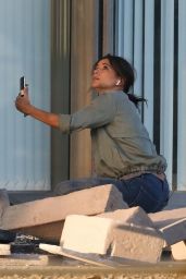 Eva Longoria - Filming Scenes for a New Production in LA 11/22/2020
