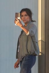 Eva Longoria - Filming Scenes for a New Production in LA 11/22/2020