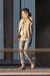 Eva Longoria - Filming Scenes for a New Production in LA 11/22/2020
