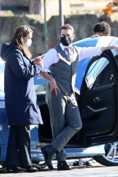 Hayley Atwell and Tom Cruise - "Mission Impossible 7" Set in Rome 11/21/2020