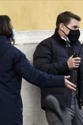 Hayley Atwell - "Mission Impossible 7" Set in Rome 11/29/2020