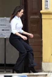 Hayley Atwell - "Mission Impossible 7" Set in Rome 11/29/2020