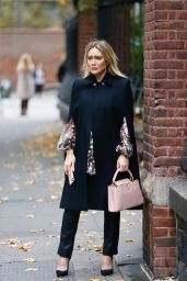 Hilary Duff - Filming "Younger" in New York 11/11/2020