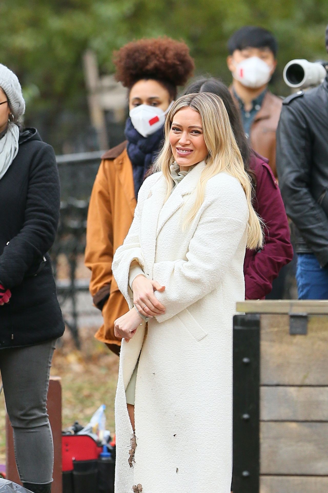 Hilary Duff - Filming "Younger" in New York 11/17/2020 ...