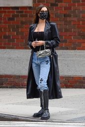 Irina Shayk Street Style - New York 11/11/2020