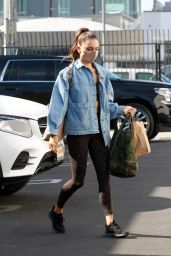 Jenna Johnson in Tights - Los Angeles 11/18/2020