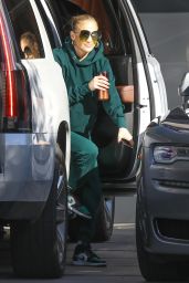 Jennifer Lopez at the Recording Studio in Beverly Hills 11/14/2020