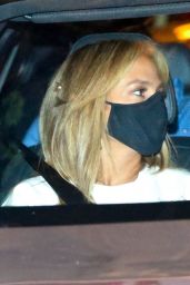 Jennifer Lopez - Leaves Sunset Tower Hotel in West Hollywood 11/05/2020