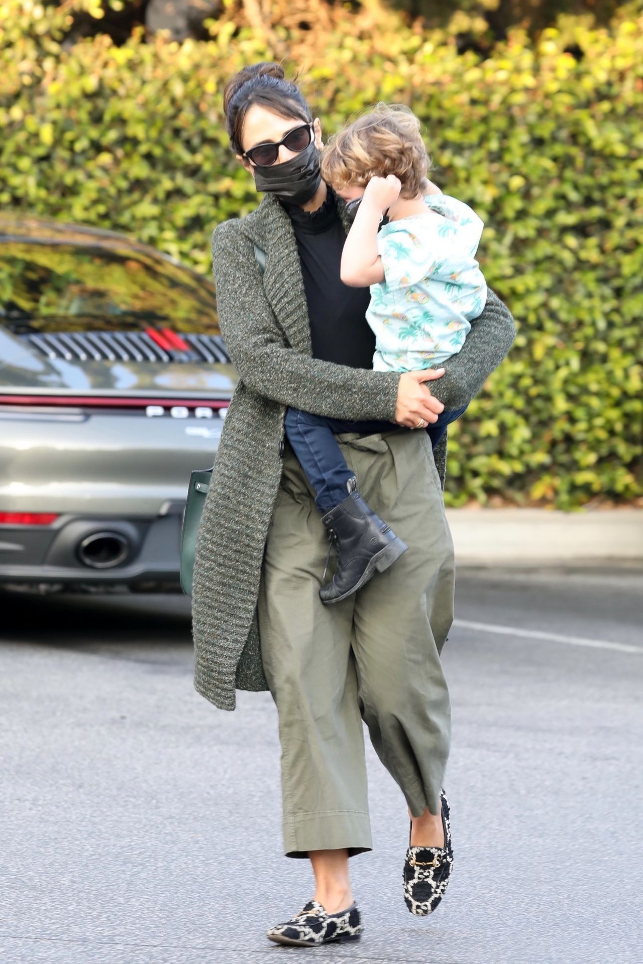 Jordana Brewster at a Friend's House in West Hollywood 11/23/2020 ...