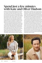 Kate Hudson - Health Magazine December 2020 Issue