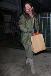 Katharine McPhee Night Out - Giorgio Baldi Restaurant in Santa Monica 11/20/2020