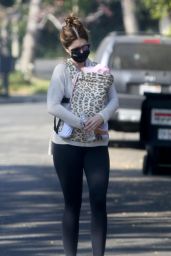 Katherine Schwarzenegger Walks Baby Lyla in LA 11/26/2020