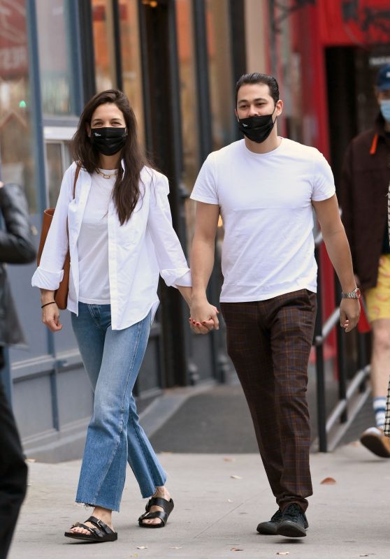 Katie Holmes and Emilio Vitolo - Out in New York 11/21/2020
