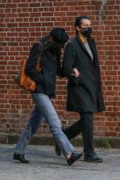 Katie Holmes With Emilio Vitolo Jr. 11/25/2020