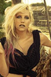 Kesha - Photoshoot for Warrior July/August 2012