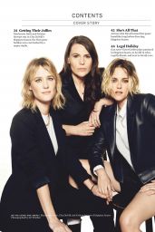 Kristen Stewart, Mackenzie Davis and Clea Duvall - "The Advocate" December 2020 Issue