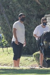 Lea Michele With Her Husband - Santa Monica 11/02/2020