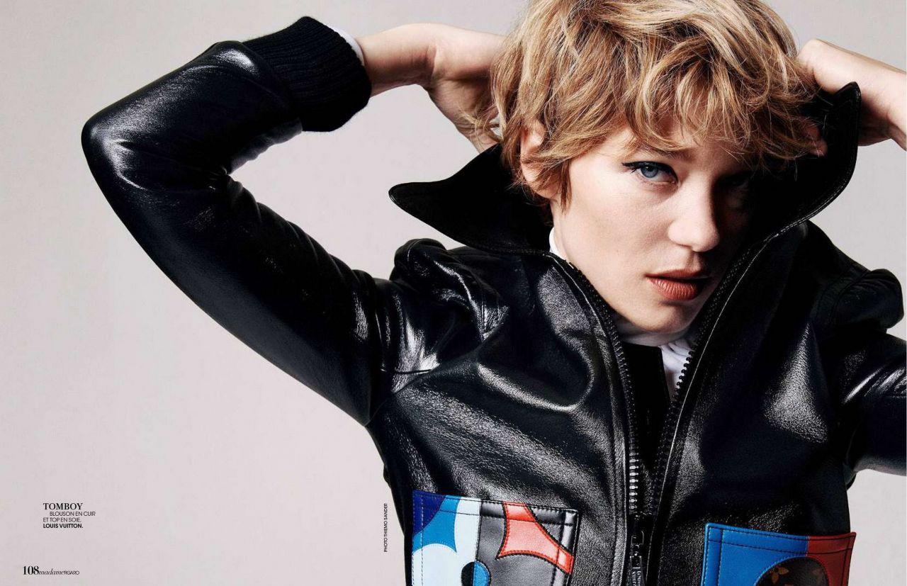 Léa Seydoux in Louis Vuitton on Madame Figaro May 13th, 2022 by
