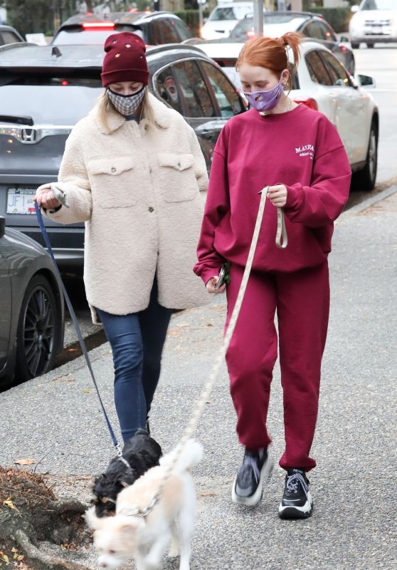 Lili Reinhart and Madelaine Petsch - Out in Vancouver 11/29/2020