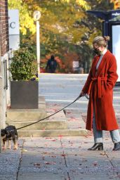 Lili Reinhart - Takes Her Dog For a Walk in Vancouver 11/08/2020