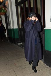 Lily James Night Out - London 11/04/2020