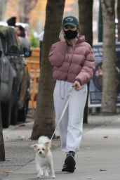 Madelaine Petsch - Walking Her Dog in Vancouver 11/11/2020