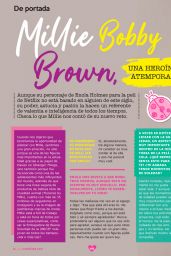 Millie Bobby Brown - Tu Magazine 09/22/2020 Issue
