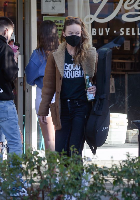 Olivia Wilde - Out in Los Angeles 11/27/2020
