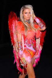 Paris Hilton in Red Angel Outfit - LA 10/30/2020