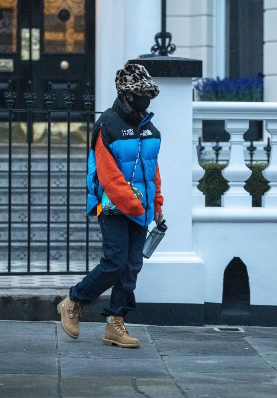Rita Ora Winter Street Style - London 11/25/2020