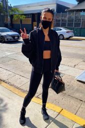 Sara Sampaio - Arrives at Dogpound Gym in West Hollywood 11/18/2020