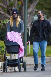 Sophie Turner and Joe Jonas Walk With Their Daughter Willa in LA 11/26/2020