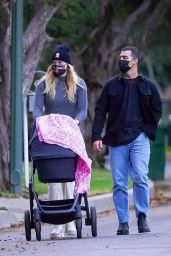 Sophie Turner and Joe Jonas Walk With Their Daughter Willa in LA 11/26/2020