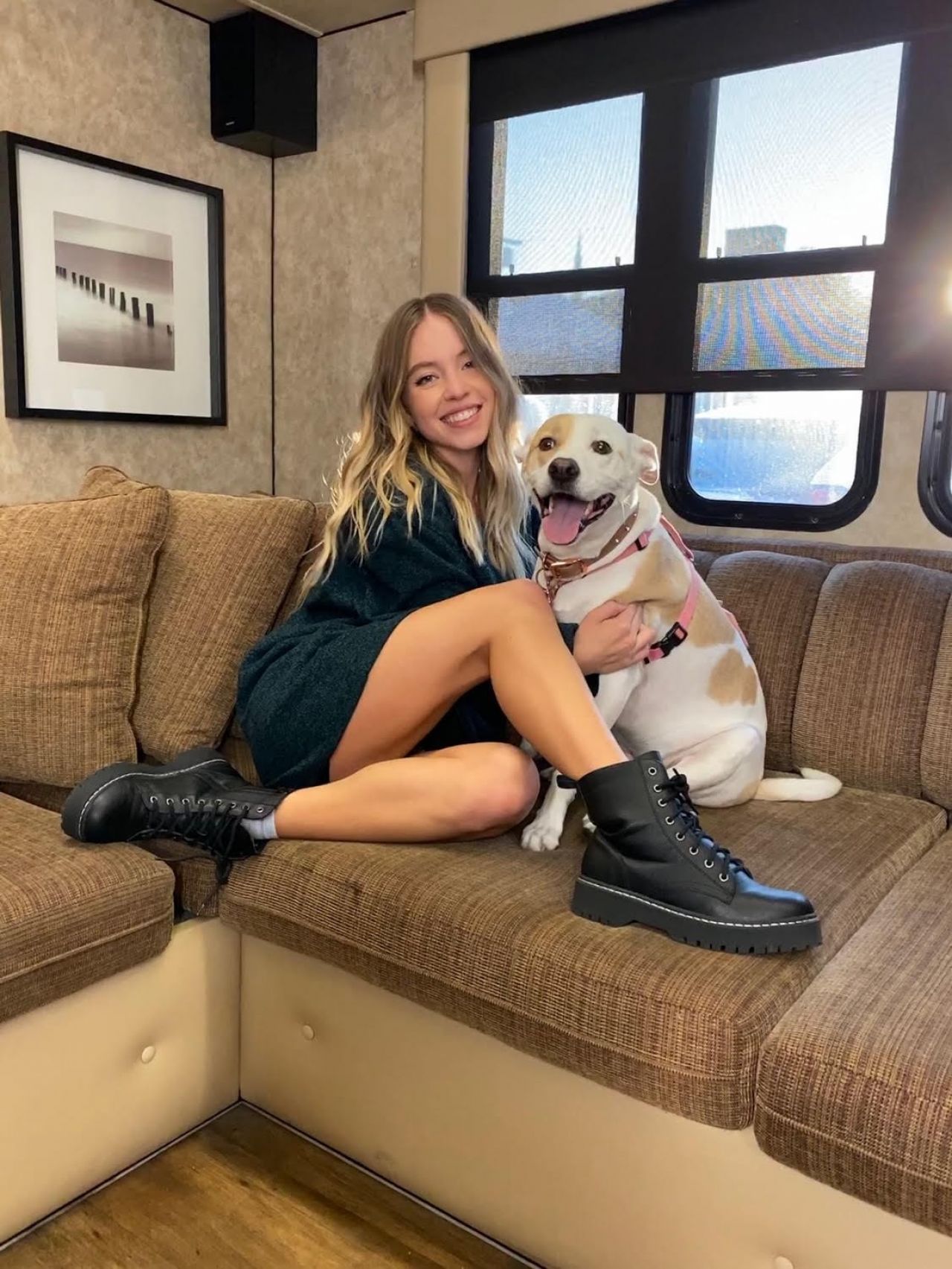 Sydney sweeney dog