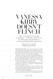 Vanessa Kirby - Harpers Bazaar Magazine November 2020 Issue