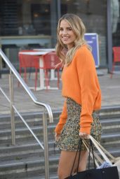 Vogue Williams - Leaves Filming of "Steph